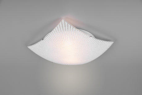 Plafón de techo Trio Elisa LED cromo 2700K 40cm 612200200