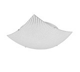 Plafón de techo Trio Elisa LED cromo 2700K 40cm 612200200