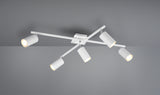 Trio Marley white metal ceiling light 612400501