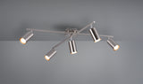 Trio Marley Matte nickel metal ceiling light 612400507