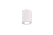 Plafón de techo Trio Cookie blanco mate Ø9,6cm 612900131