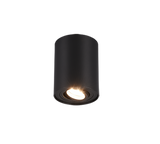 Trio Cookie Metal ceiling lamp black mat 612900132