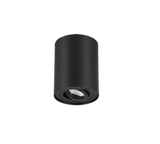 Plafón de techo Trio Cookie Ø9,6cm negro mate — ref. 612900132 (2)