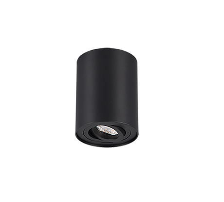 Plafón de techo Trio Cookie Ø9,6cm negro mate — ref. 612900132 (2)