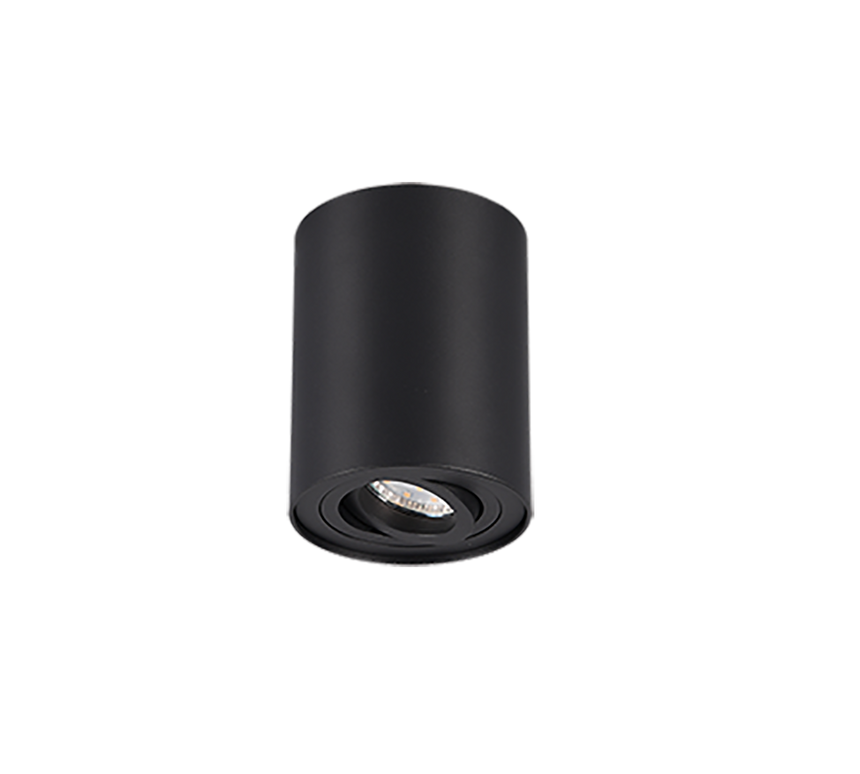 Plafón de techo Trio Cookie Ø9,6cm negro mate — ref. 612900132 (2)