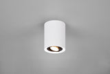 Plafón de techo Trio Cookie LED black and white 3000K Ø9,6cm 612900134