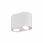 Plafón de techo Trio Cookie 2 luces 17,8cm blanco mate — ref. 612900231 (1)
