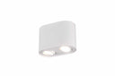 Plafón de techo Trio Cookie 2 luces 17,8cm blanco mate — ref. 612900231 (1)