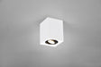 Plafón de techo Trio Biscuit LED black and white 3000K 9,6cm 613000134