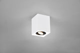 Plafón de techo Trio Biscuit LED black and white 3000K 9,6cm 613000134