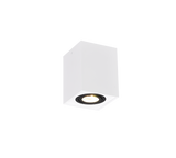 Plafón de techo Trio Biscuit LED black and white 3000K 9,6cm 613000134