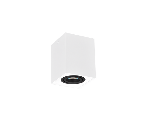 Plafón de techo Trio Biscuit LED black and white 3000K 9,6cm 613000134