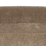 IXIA Living room sofa taupe birch wood 142x73x68 cm 614053