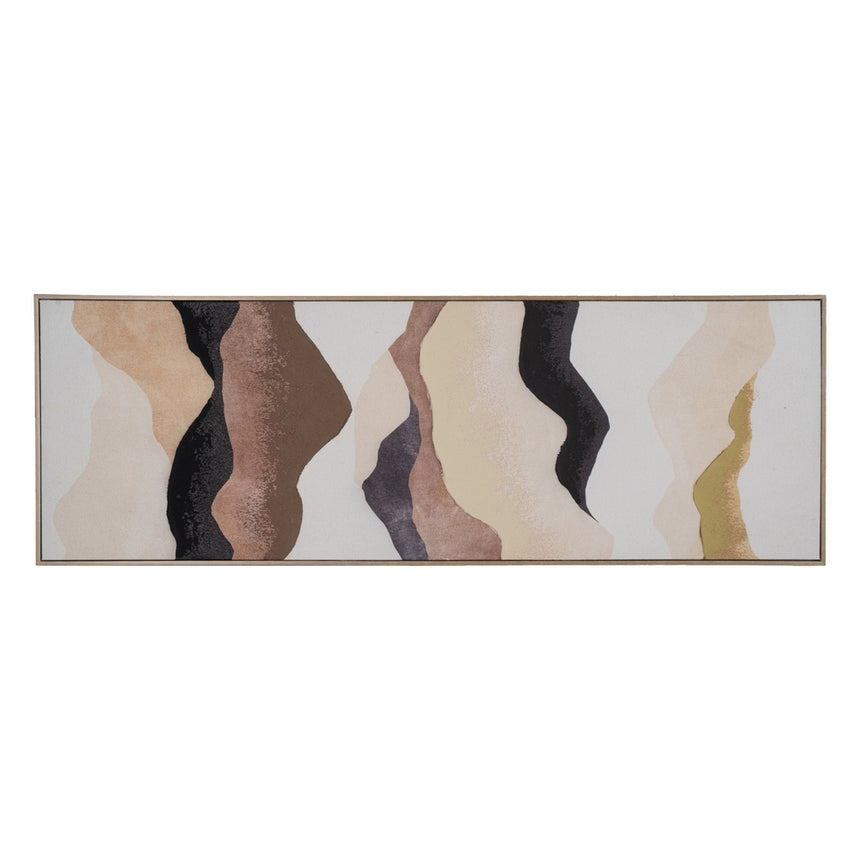 Cuadro impreso con marco de poliestireno y lienzo 50x150 cm 614724
