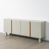 Aparador Malta de DM en taupe 180x40x75 cm