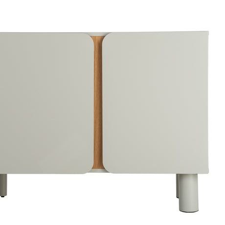 Aparador Malta de DM en taupe 180x40x75 cm
