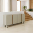 Aparador Malta de DM en taupe 180x40x75 cm