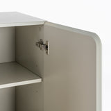 Armario Malta de DM en taupe 80x40x137 cm