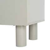 Armario Malta de DM en taupe 80x40x137 cm