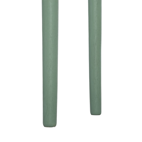 Consola de DM en verde 90x35x75 cm
