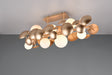 Plafón de techo Trio Bubble LED gold-colored 3000K 76cm 617400879