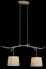 Mantra Sabina Lámpara de techo colgante madera, beige, marrón 6177