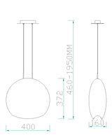 Lámpara de techo Ofertas-2 Dto 30% Mantra gris oscuro 6185