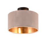 Plafón de techo Trio Julieta 2 luces beige Ø30cm 619000244