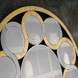 Schuller Zendaya Espejo oro 120Ø 619240