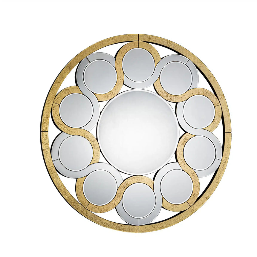Schuller Zendaya Espejo oro 120Ø 619240