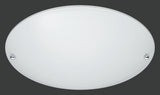 Plafón de techo Trio Lana LED aluminium colour 2700K Ø25cm 6196011-01