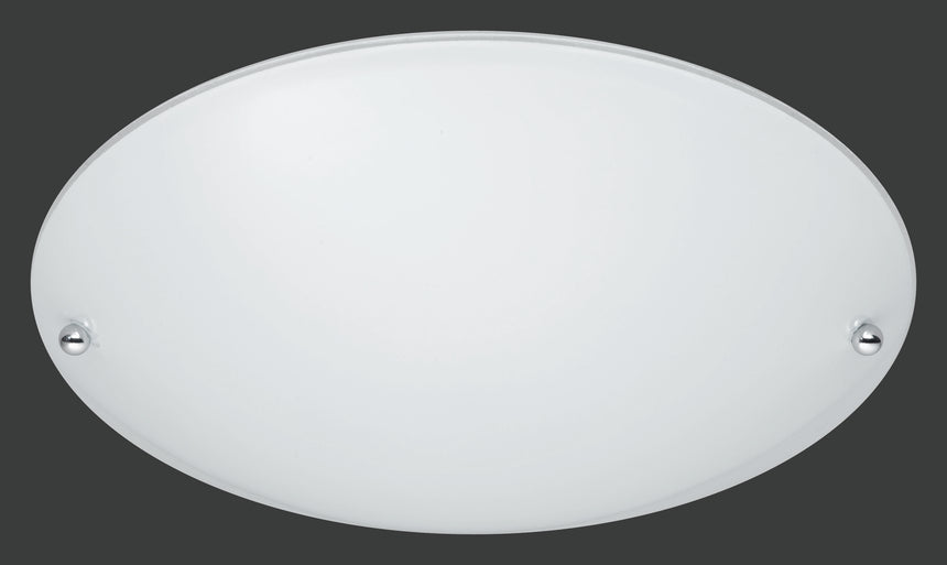 Plafón de techo Trio Lana LED aluminium colour 2700K Ø25cm 6196011-01