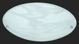 Plafón de techo Trio Lana LED aluminium colour 2700K Ø25cm 6196011-07