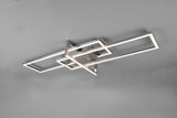 Trio Salinas Matte nickel metal LED ceiling light 620310307