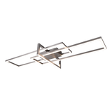 Trio Salinas Matte nickel metal LED ceiling light 620310307