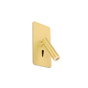 Empotrable de pared Faro Suau LED oro satinado 3000K IP20 30° 62114