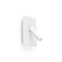 Lámpara de pared aplique Faro Suau con lector LED 3000K blanco mate — ref. 62117 (1)