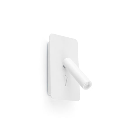 Lámpara de pared aplique Faro Suau con lector LED 3000K blanco mate — ref. 62117 (1)