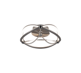 Trio Charivari Matt nickel metal LED ceiling light 621210107
