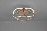 Trio Charivari Matte bronze metal LED ceiling light 621210108