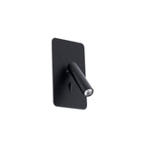 Faro SUAU Black recessed wall light 62128