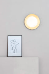Lámpara de pared aplique Faro Side LED 3000K Ø39cm oro — ref. 62142 (3)