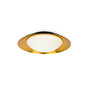 Lámpara de pared aplique Faro Side LED negro mate 3000K Ø39cm 62143