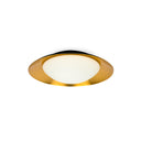 Lámpara de pared aplique Faro Side LED negro mate 3000K Ø39cm 62143