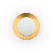 Lámpara de pared aplique Faro Side LED oro 3000K Ø45cm 62146