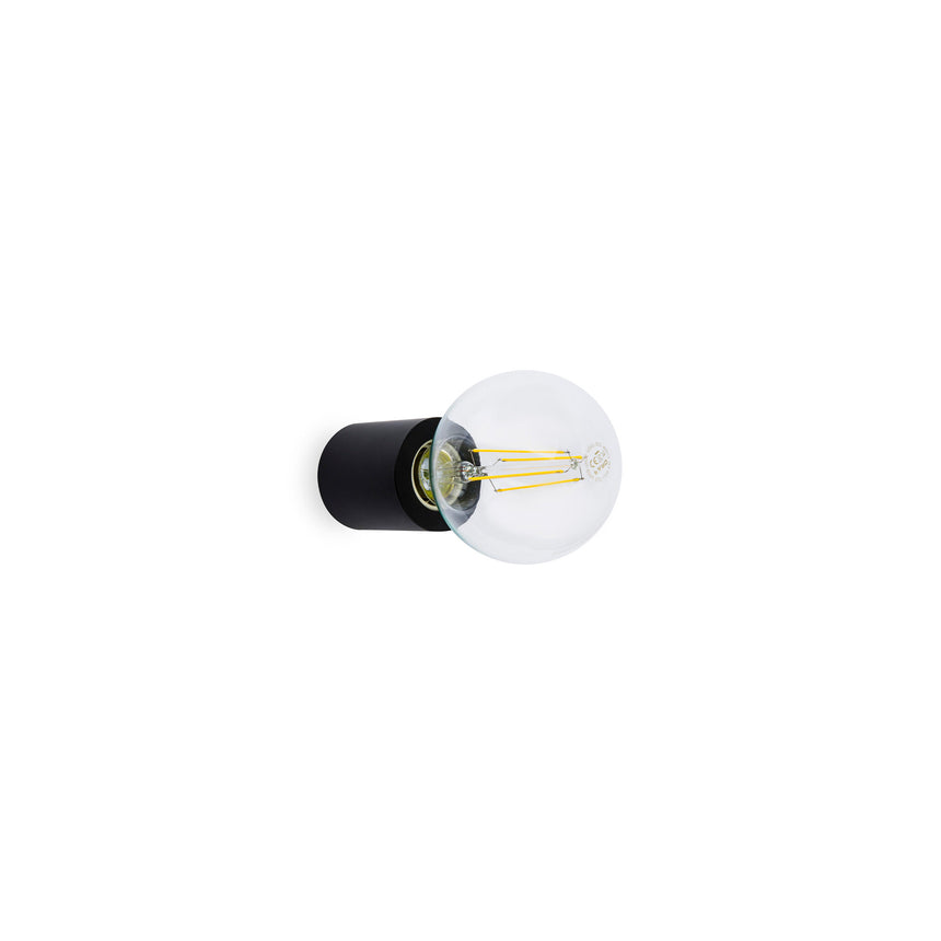 Faro TEN 70 Lámpara aplique negro mate 62151