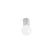 Lámpara de pared aplique Faro Ten E27 níquel satinado 62155