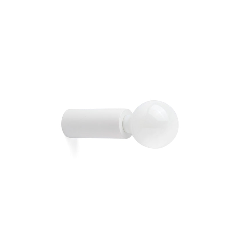Lámpara de pared aplique Faro Ten E27 blanco mate — ref. 62170 (1)