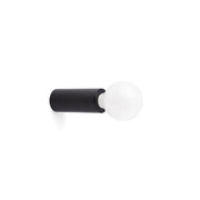 Lámpara de pared aplique Faro Ten E27 negro mate 62171