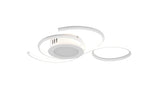 Trio Jive Plafón LED de metal estera blanca 623410231